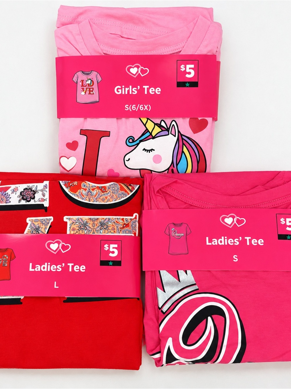 NEW Women’s & Girls Clothing Bulk Lot 16 Pcs Tees Leggings Mixed Sizes Resale